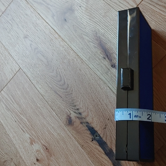 Call it Spring. Clutch. Like new. Metallic and Blue. - Picture 7 of 9